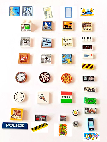 Lego piastrelle pendenze - lego,